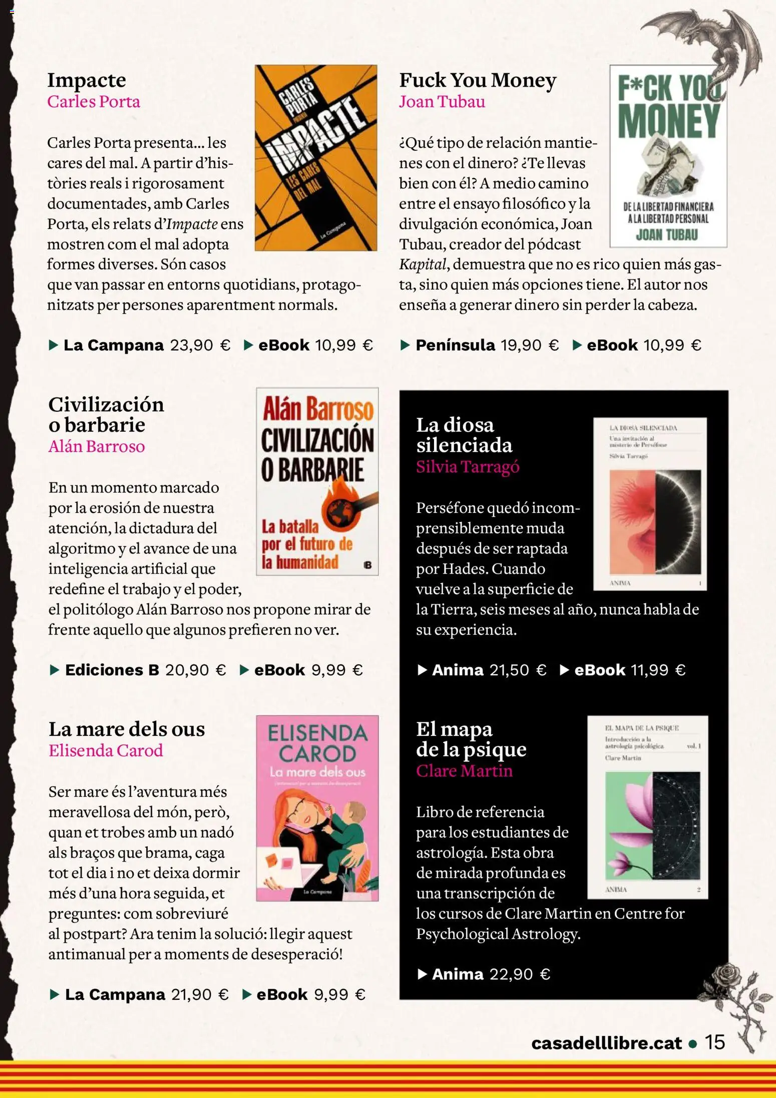 Casa del libro Rebel el qui llegeix │ válido desde el 01.04.2026 | Página: 15 | Productos: Té