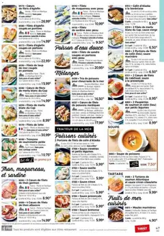 Thiriet - Prévisualisation de Thiriet Catalogue livraison à domicile  valide à partir de 28.10.2025 | Page: 47 | Produits: Citron, Maquereau, Crevettes, Saumon