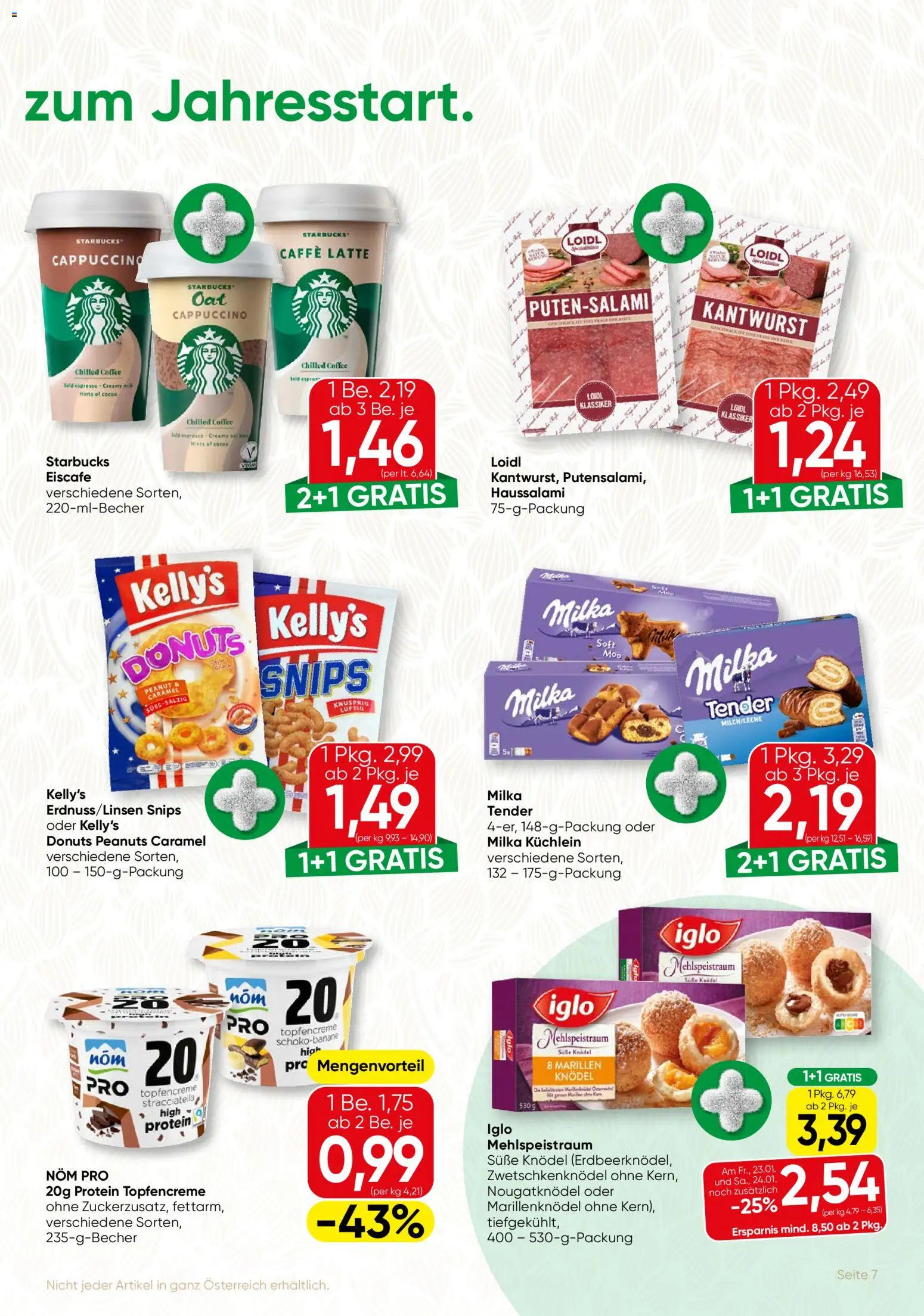 SPAR Gourmet Flugblatt gültig ab 22.01.2026 | Seite: 7