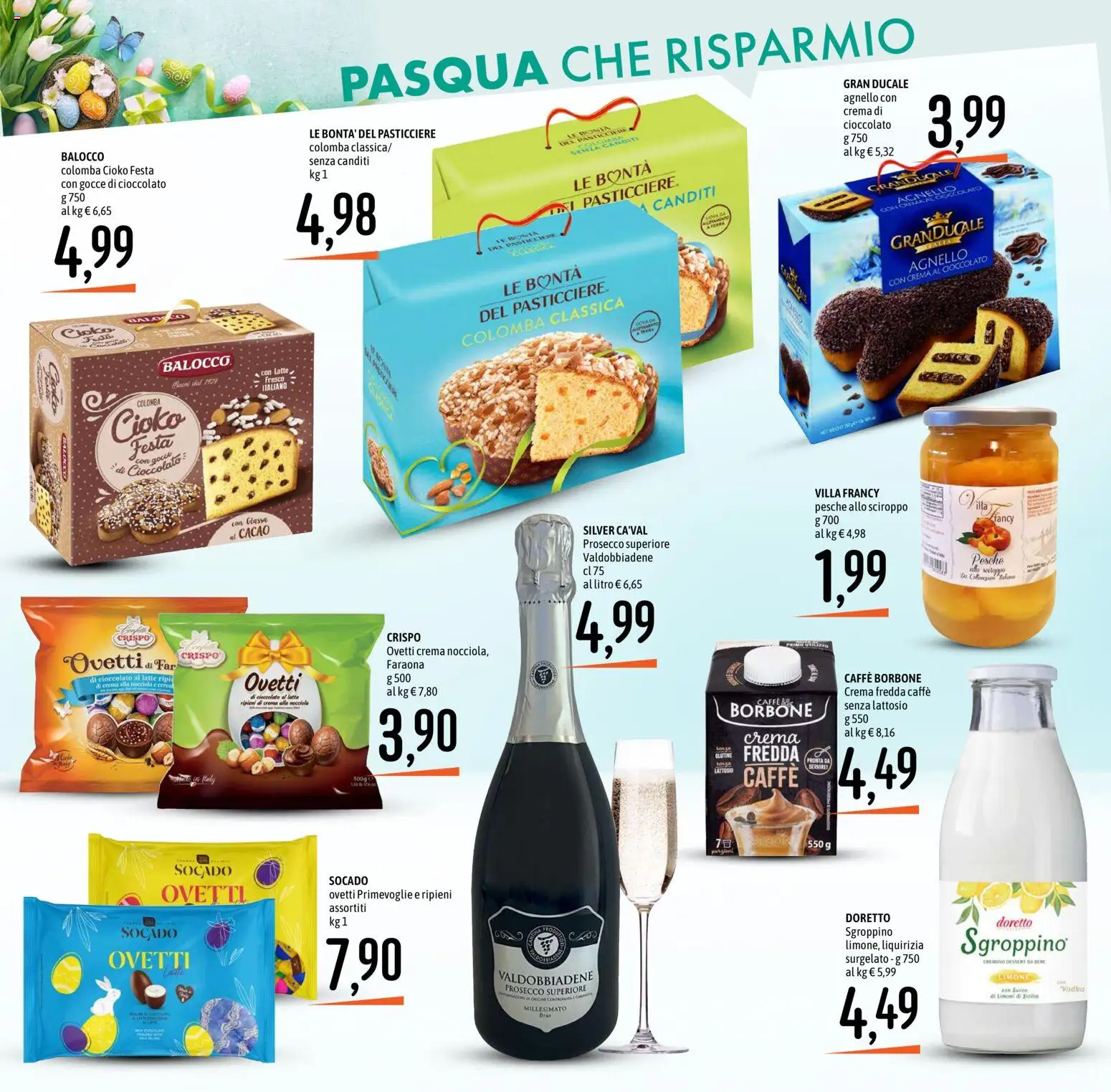 Volantino Emisfero del 26.03.2026 | Pagina: 3 | Prodotti: Crema, Vodka, Prosecco, Cacao