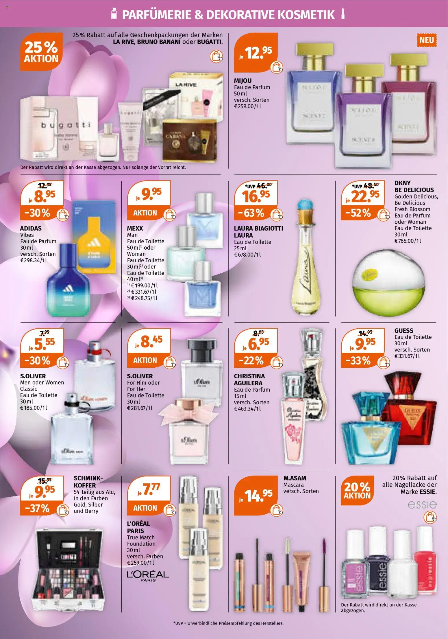 Müller Prospekt 	 – gültig ab 05.01.2026 | Seite: 2 | Produkte: Toilette, Eau de Parfum, Foundation, Koffer