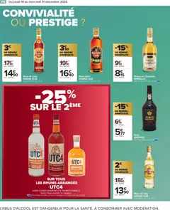 Carrefour - Prévisualisation de Carrefour catalogue Festif valide à partir de 18.12.2025 | Page: 68 | Produits: Rhum, Banane