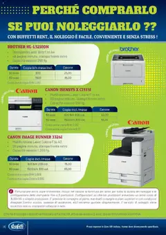 Anteprima del volantino Volantino Buffetti	 valido a partire dal 08.09.2025 | Pagina: 4 | Prodotti: Stampante, Toner, Stampa, Vassoio