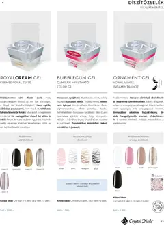Crystal Nails 2026/27 Nagykatalógus - amely érvényes a következő dátumtól: 09.03.2026 | Oldal: 43 | Termékek: Videó