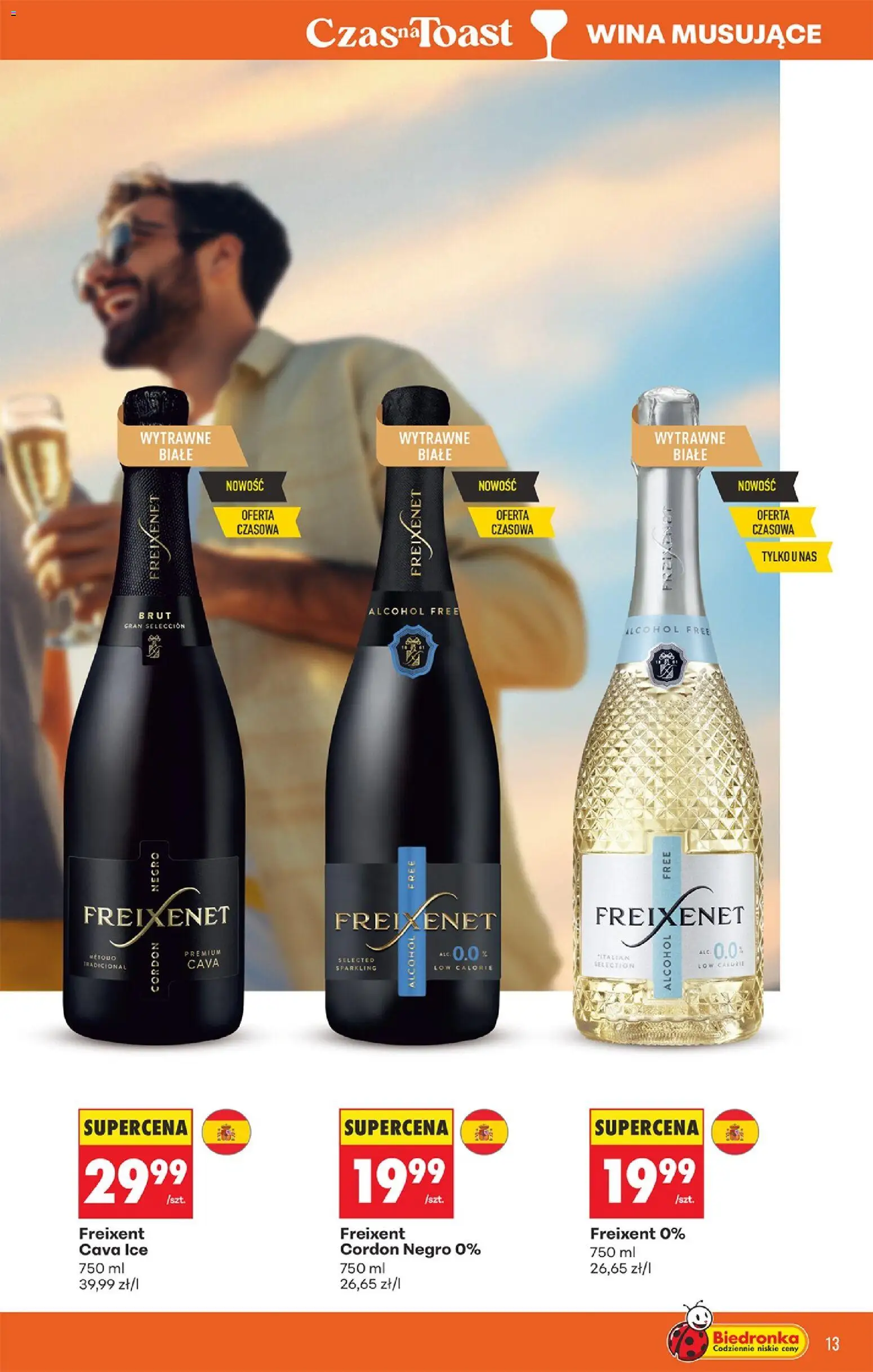 Biedronka Polsko leták - Czas na toast od 09.03.2026 | Strana: 15