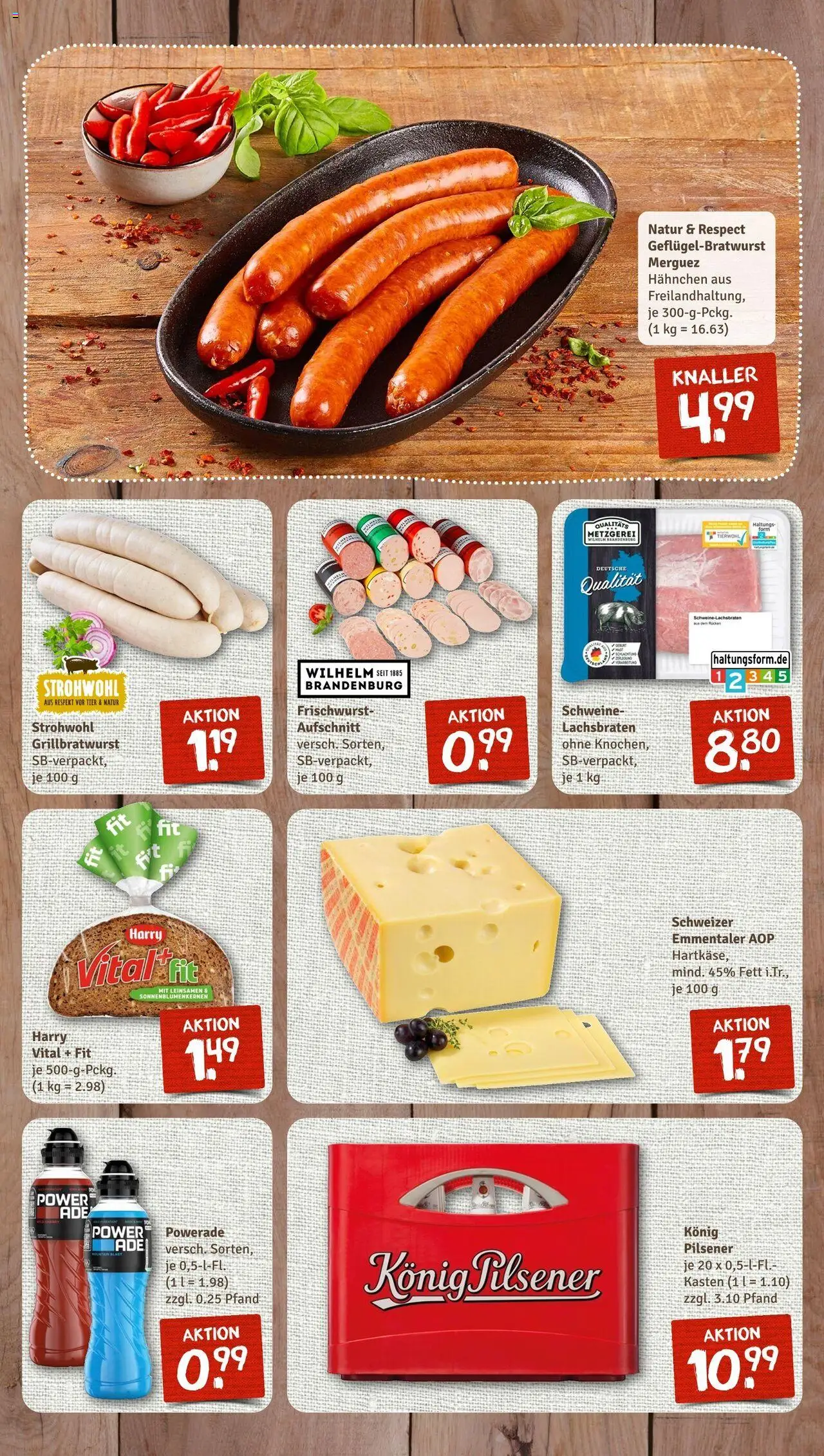 Nahkauf Prospekt 	 - gültig ab dem 21.07.2025 | Seite: 6 | Produkte: Hahnchen, Powerade