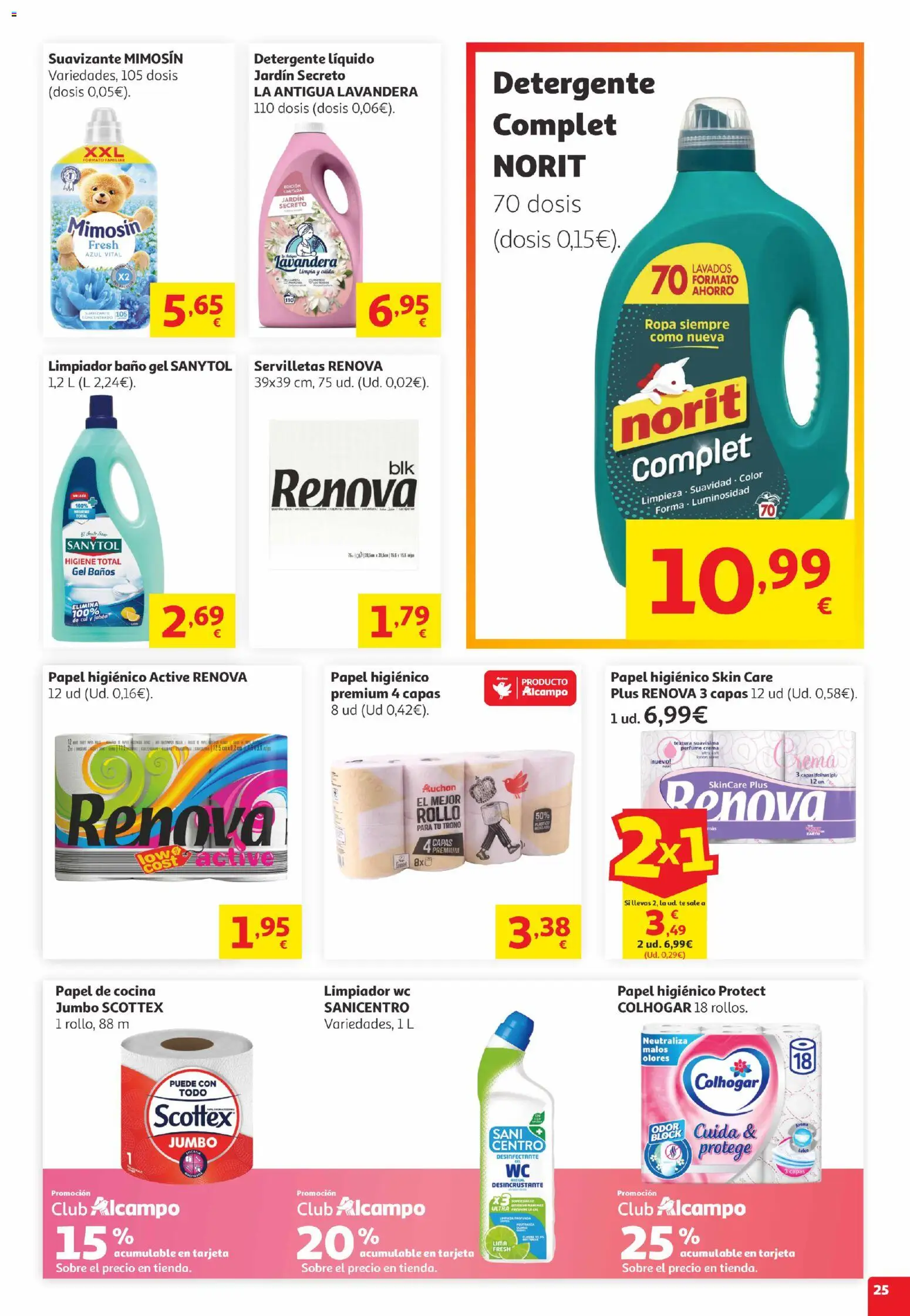 Alcampo Canarias │ válido desde el 05.05.2026 | Página: 25 | Productos: Perfume, Lima, Detergente, Té