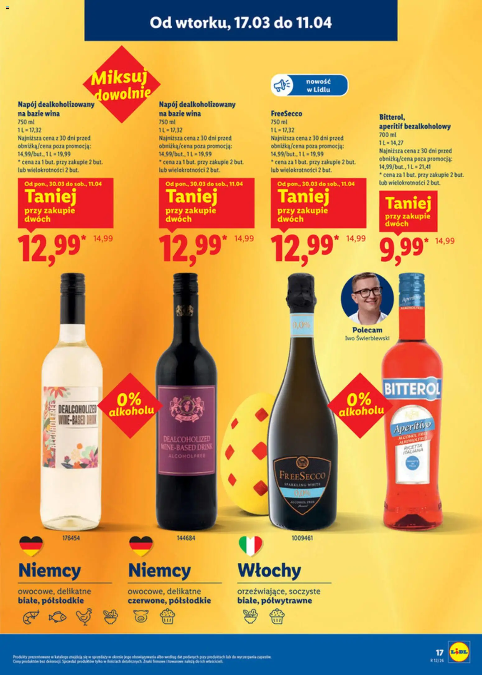 Lidl Katalog alkoholi mocnych i win od 17.03.2026 | Strona: 18 | Produkty: Bitterol