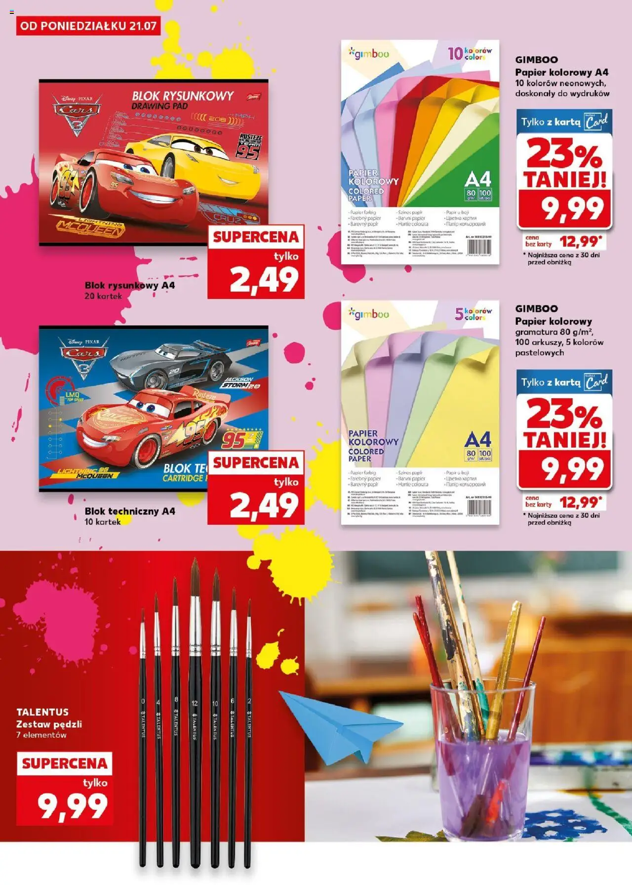 Kaufland gazetka - Do Szkoły Like A Szef od 21.07.2025 | Strona: 22 | Produkty: Karta