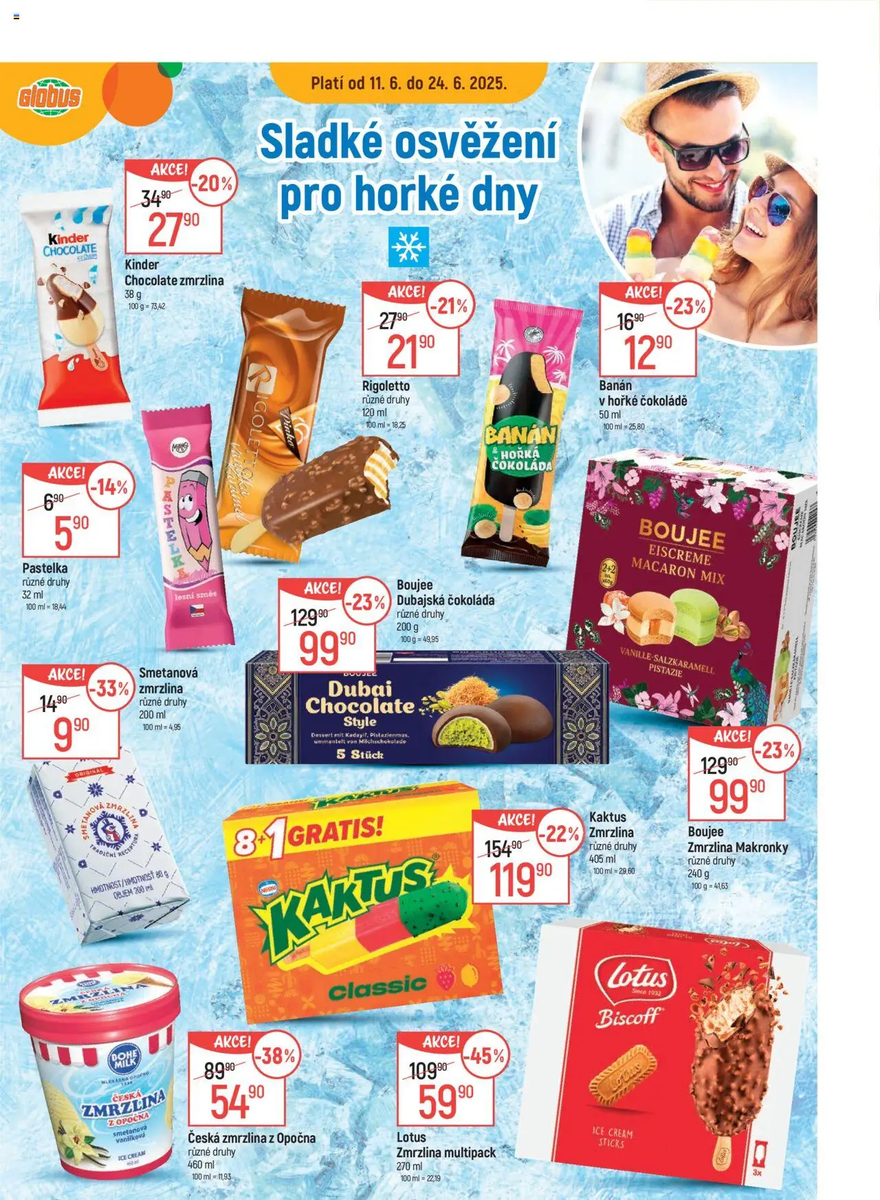 Globus leták - Olomouc od 11.06.2025 | Strana: 21 | Produkty: Globus, Lotus zmrzlina, Pastelka, Lotus
