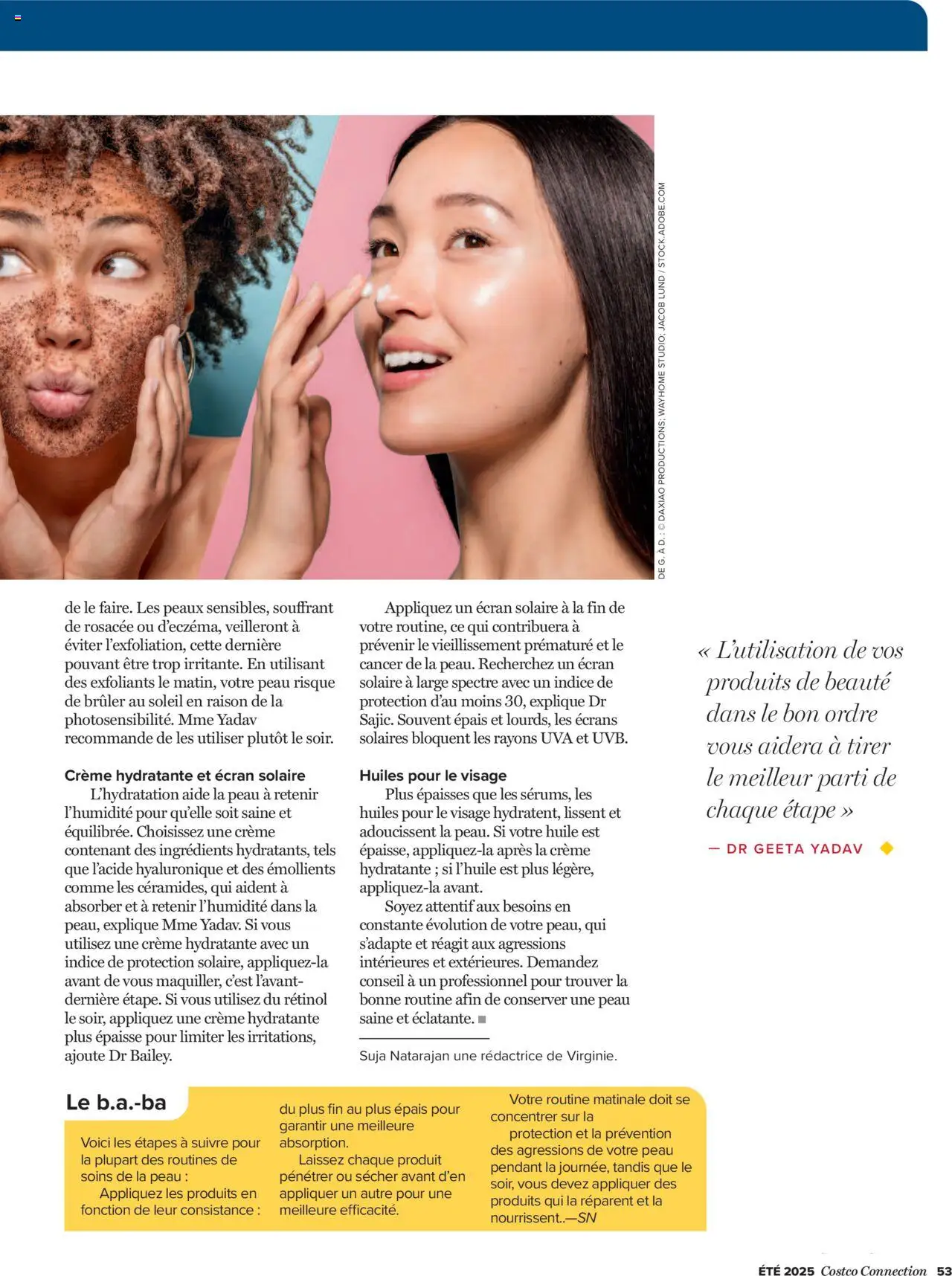  | Page: 53 | Produits: Crème hydratante, Huile, Crème