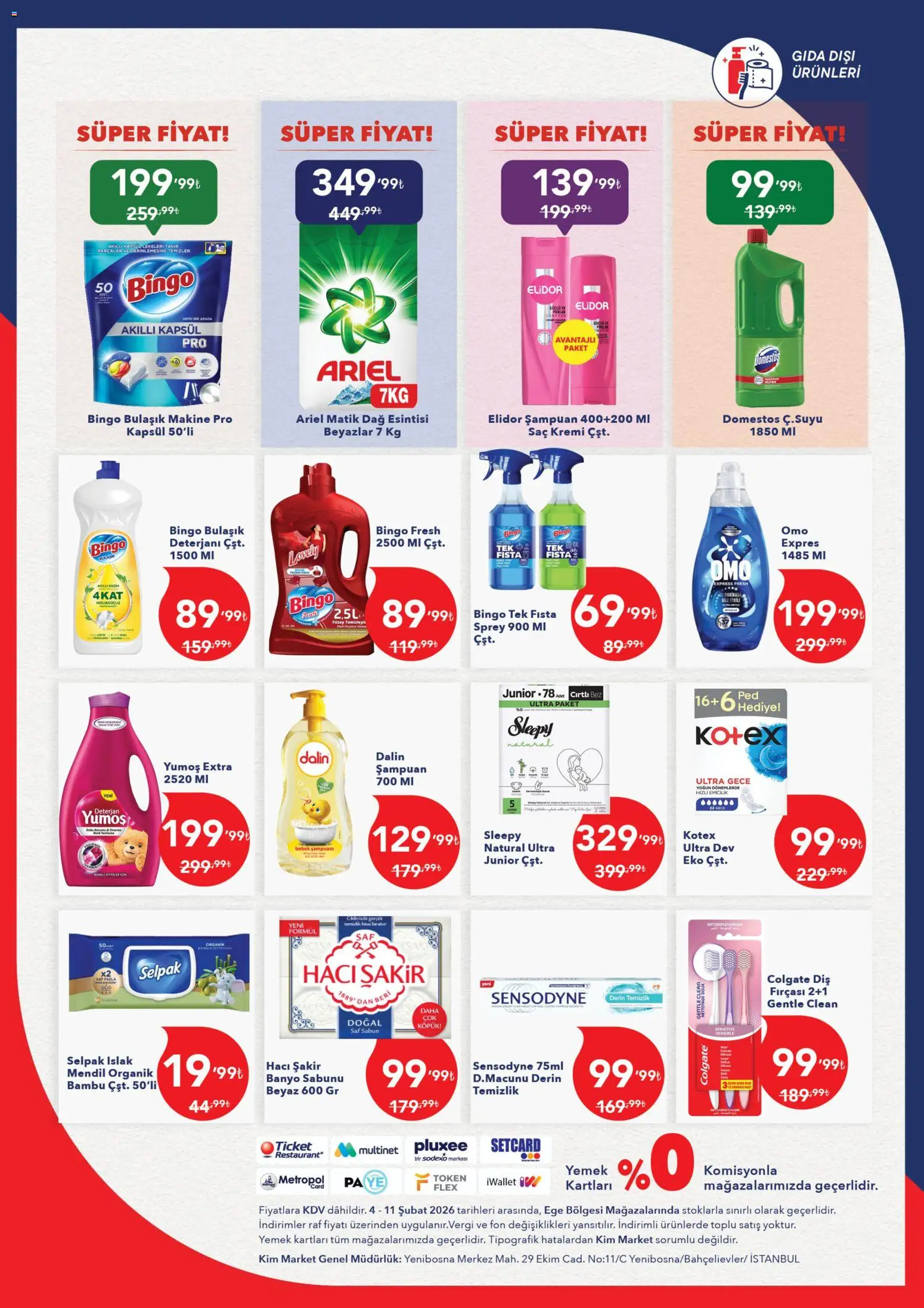 Kim Market Katalog - Ege Insert - 04.02.2026 tarihinden itibaren geçerlidir | Sayfa: 4