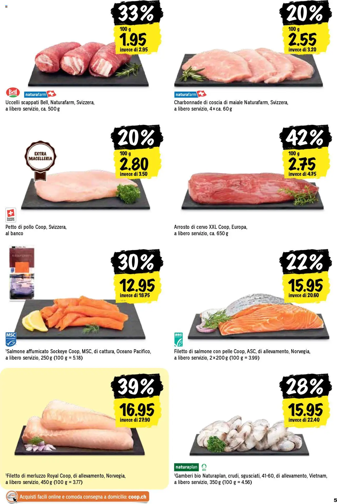 Coop - Una settimana di azioni – gültig ab 16.10.2025 | Seite: 5