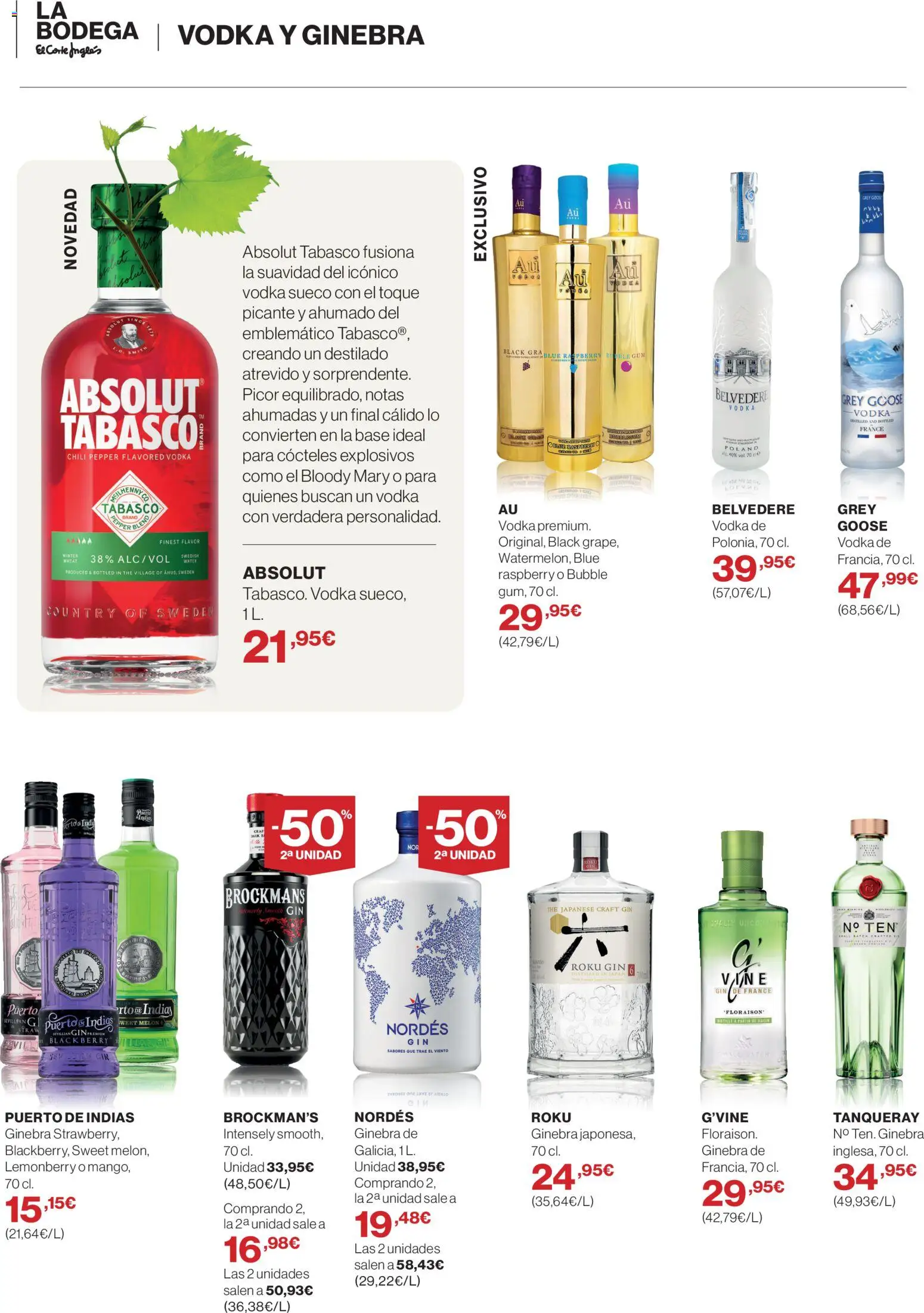 Supercor Canarias │ válido desde el 23.04.2026 | Página: 22 | Productos: Φορτιστής, Ginebra, Vodka, Ψωμί ολικής άλεσης