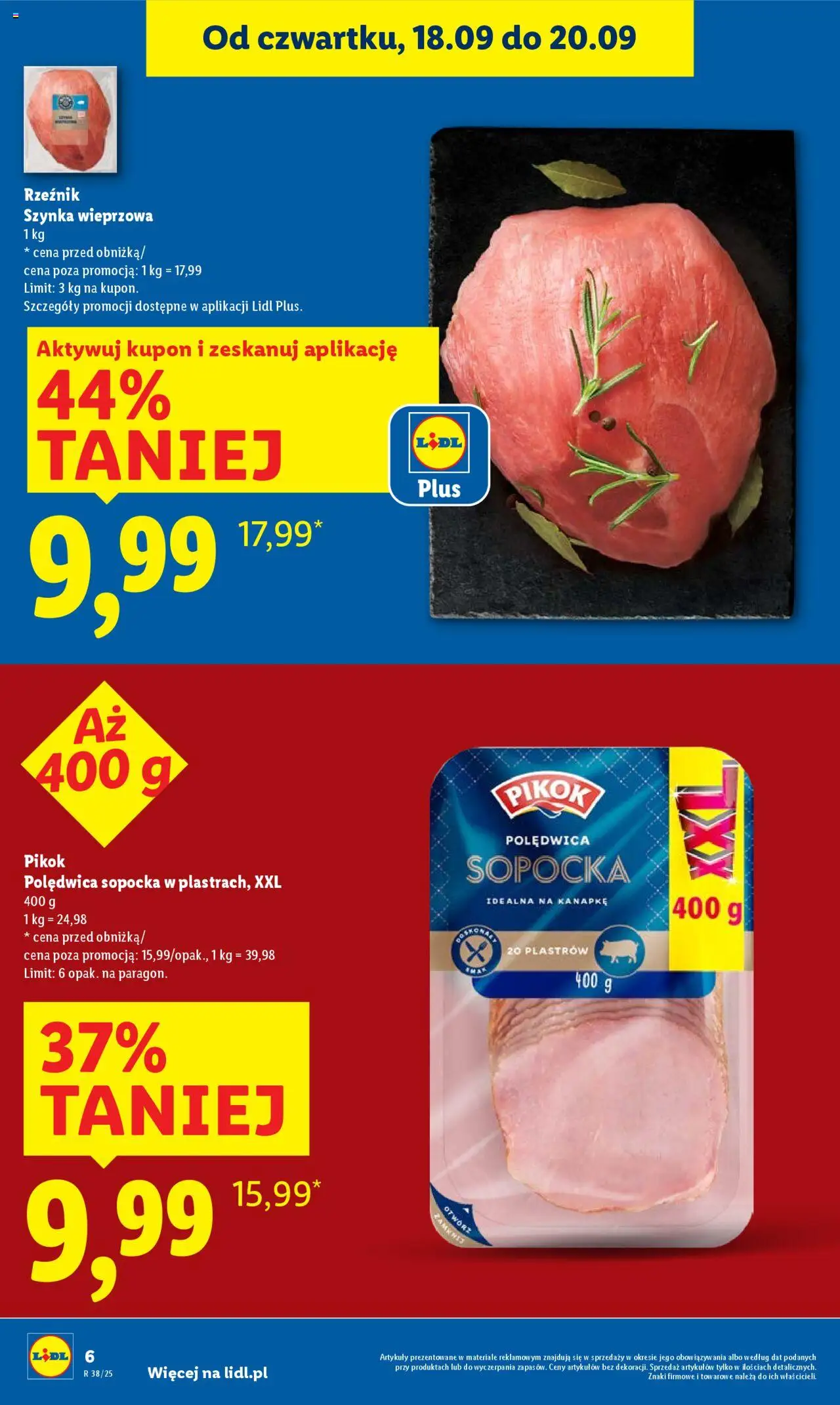 Lidl Gazetka od 18.09.2025 | Strona: 6