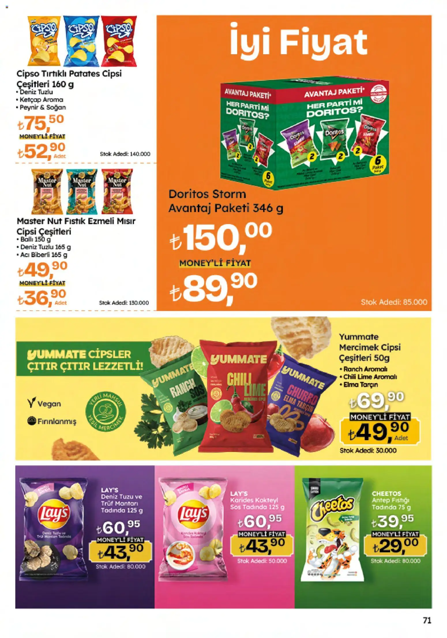Migros Katalog - 5M Migroskop Dijital - 12.03.2026 tarihinden itibaren geçerlidir | Sayfa: 71 | Ürünler: Fıstık, Tarçın, Patates, Soğan