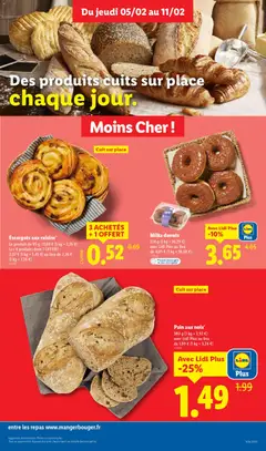 LIDL - Prévisualisation de Pain aux noix*, 380 g valide à partir de 05.02.2026 | Page: 9