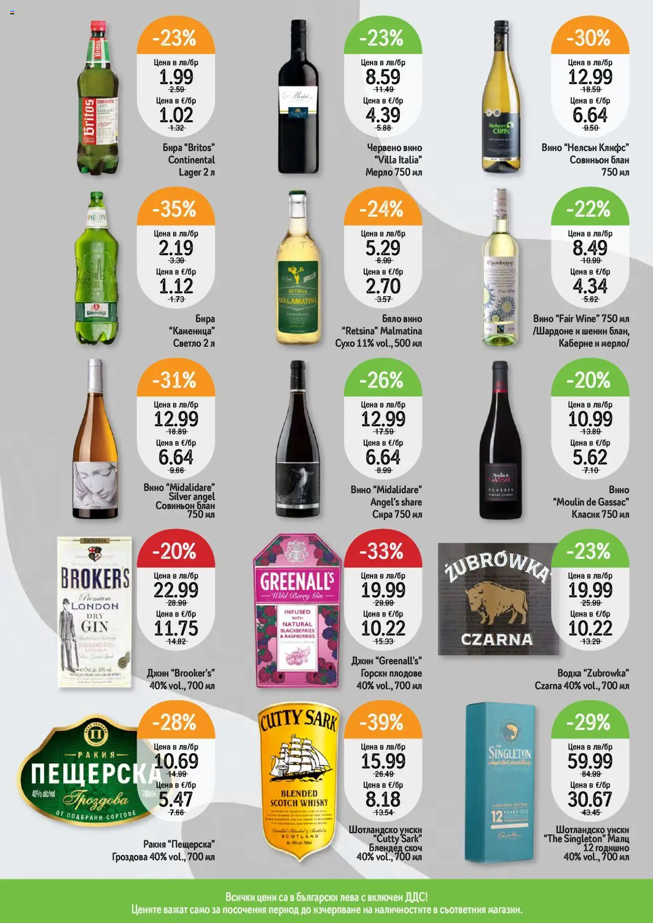  | Страница: 11 | Продукти: Водка, Вино, Бяло вино, Червено вино
