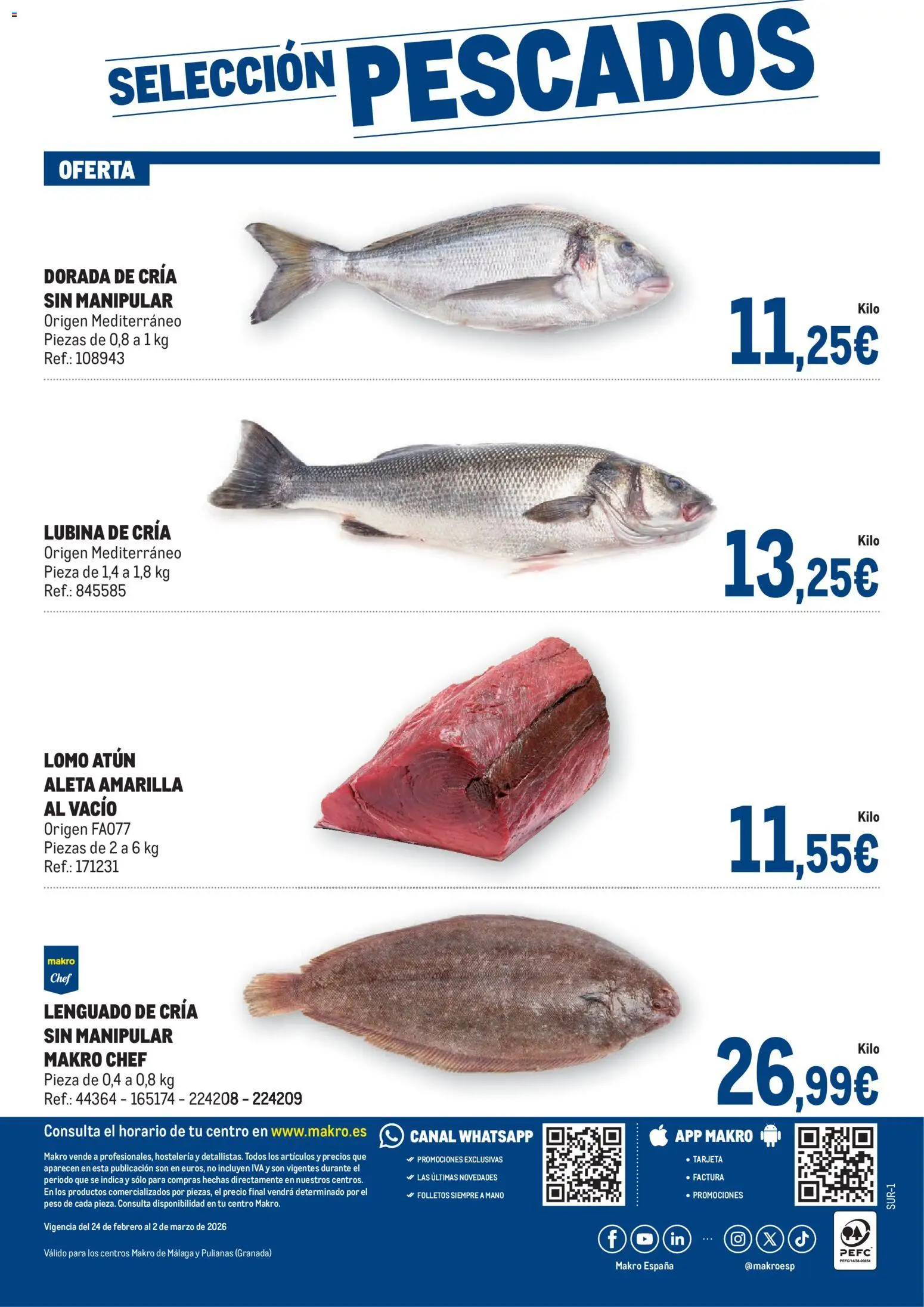 Makro - Fresco Andalucía │ válido desde el 24.02.2026 | Página: 4 | Productos: Peso