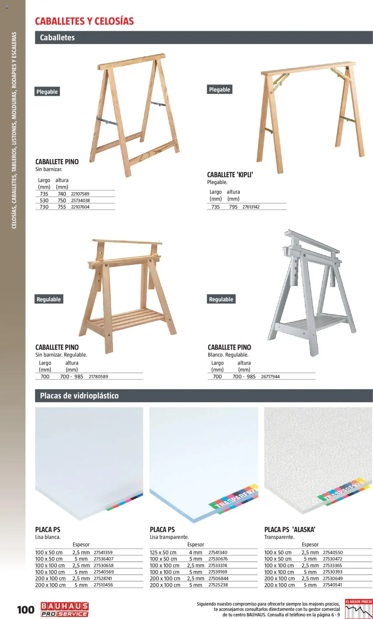 Bauhaus - ProService  │ válido desde el 24.02.2025 | Página: 100 | Productos: Té, Teléfono
