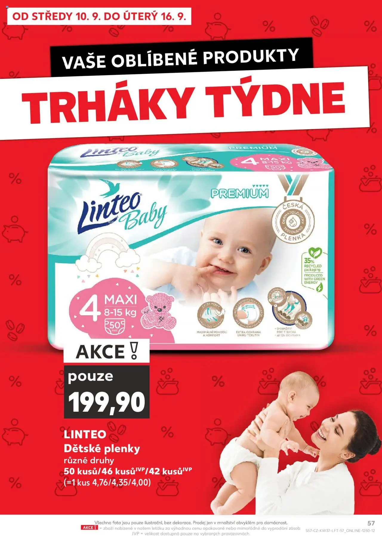 Kaufland leták od 10.09.2025 | Strana: 57 | Produkty: Plenky