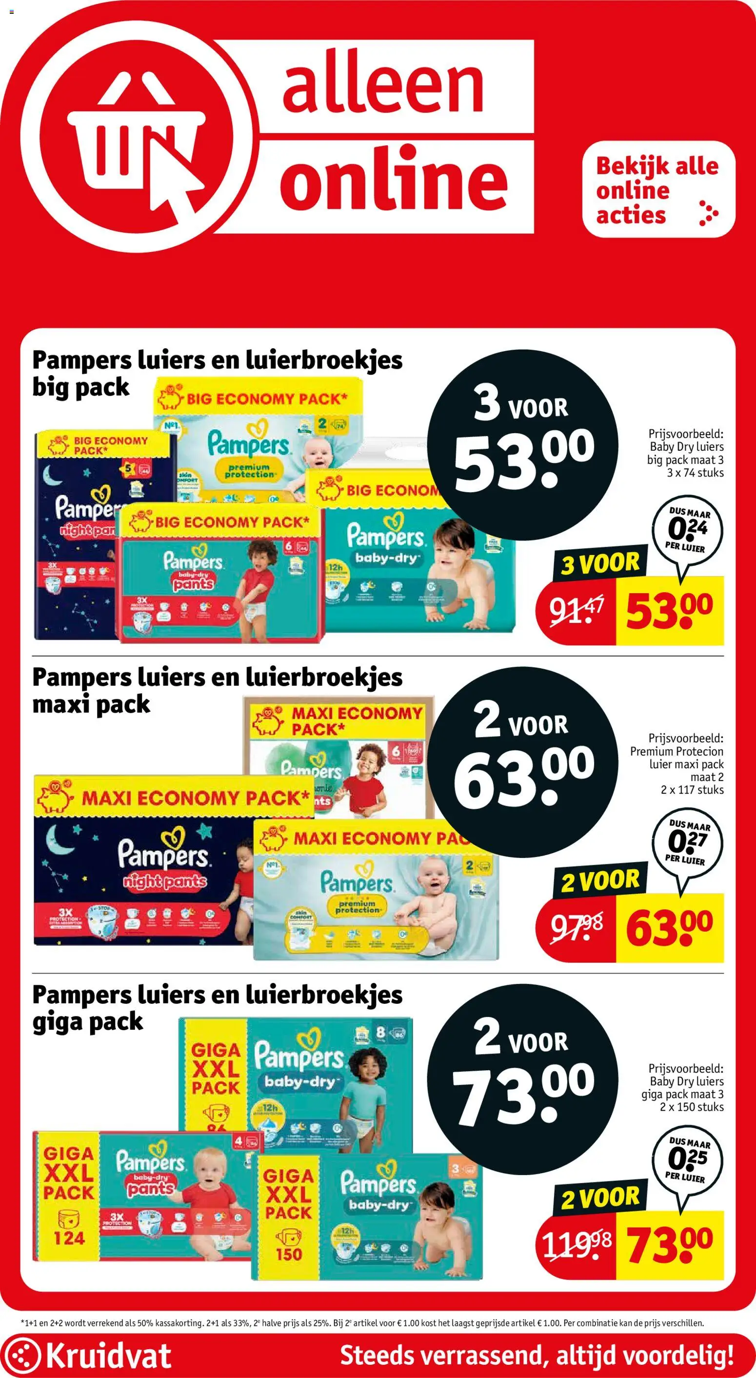 {H1} | Pagina: 62 | Producten: Kan, Pampers