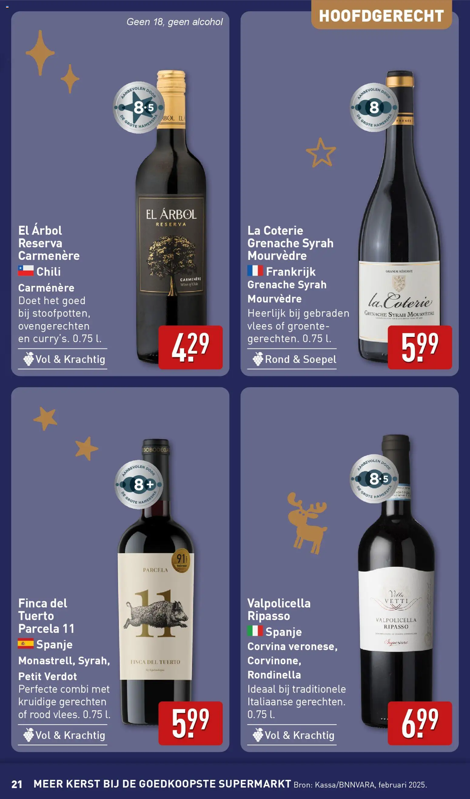 {H1} | Pagina: 21 | Producten: Kisperec, La, Alcohol