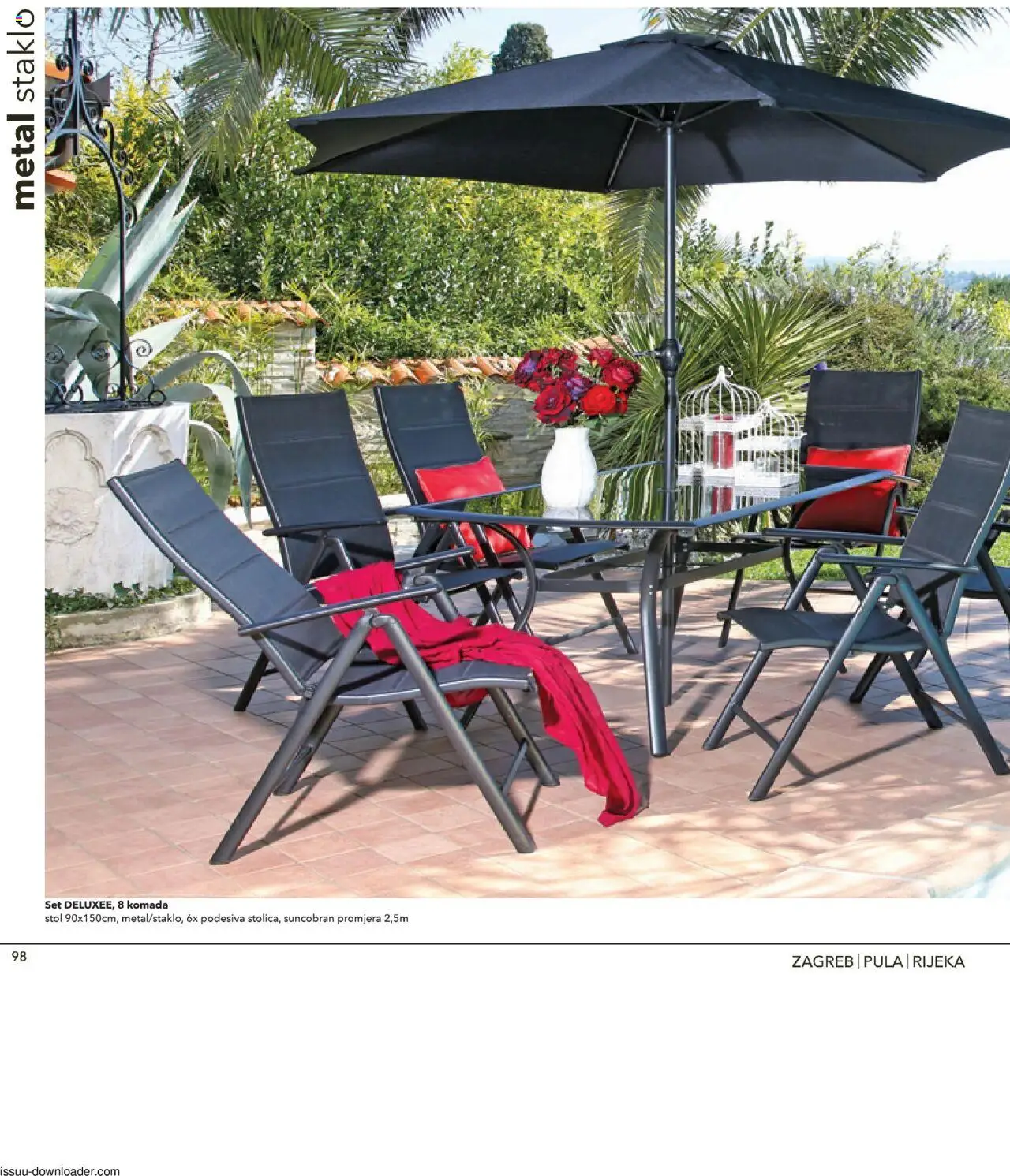Harvey Norman katalog | vrijedi od 19.03.2025 | Stranica: 98 | Proizvodi: Stol, Suncobran