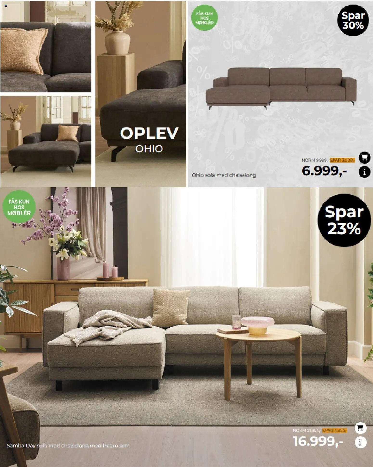 Møblér tilbudsavis – gyldig fra 31.10.2025 | Side: 6 | Produkter: Sofa