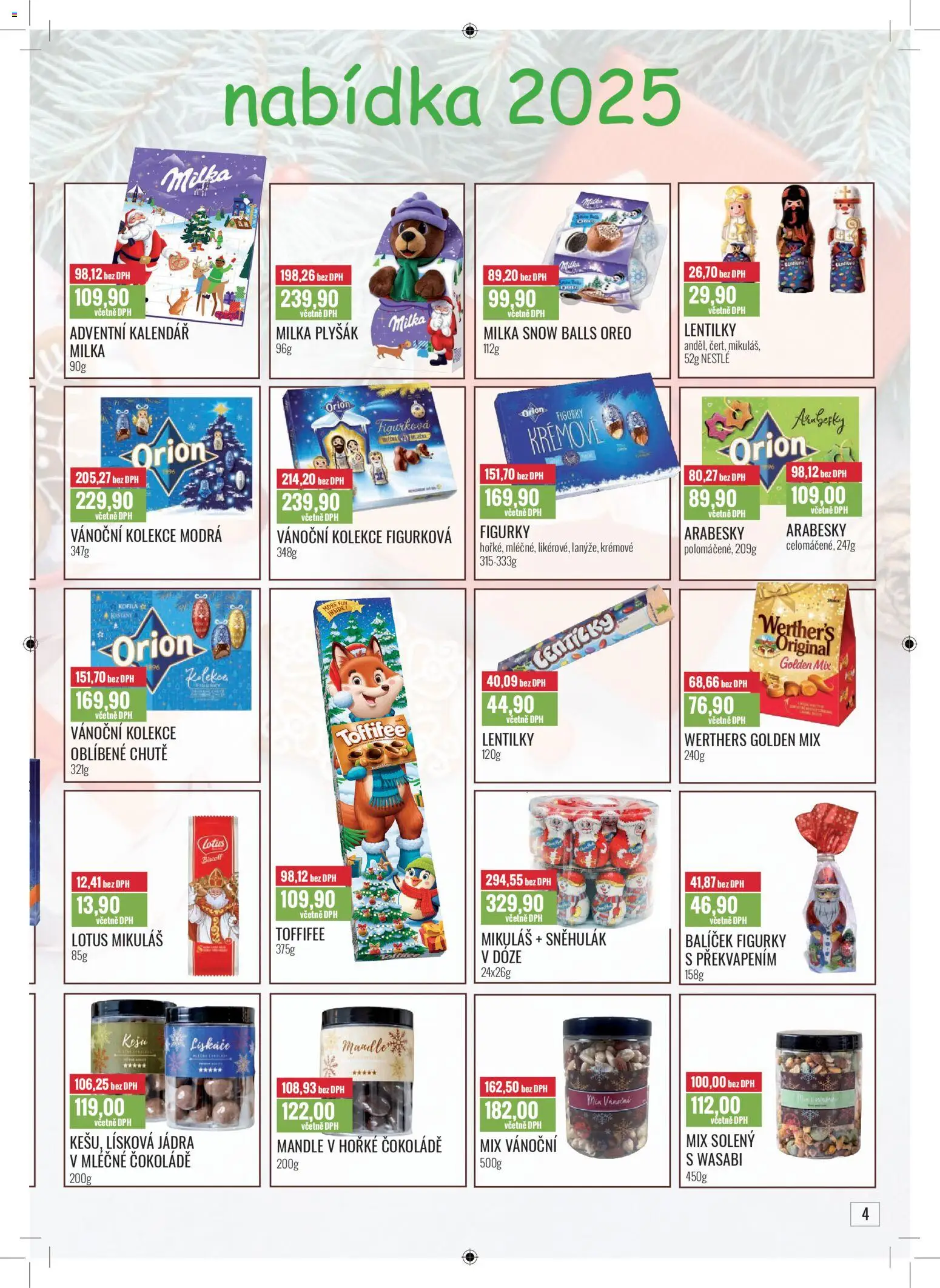 Ratio leták od 01.11.2025 | Strana: 5 | Produkty: Milka, Adventní kalendář, Oreo, Lentilky