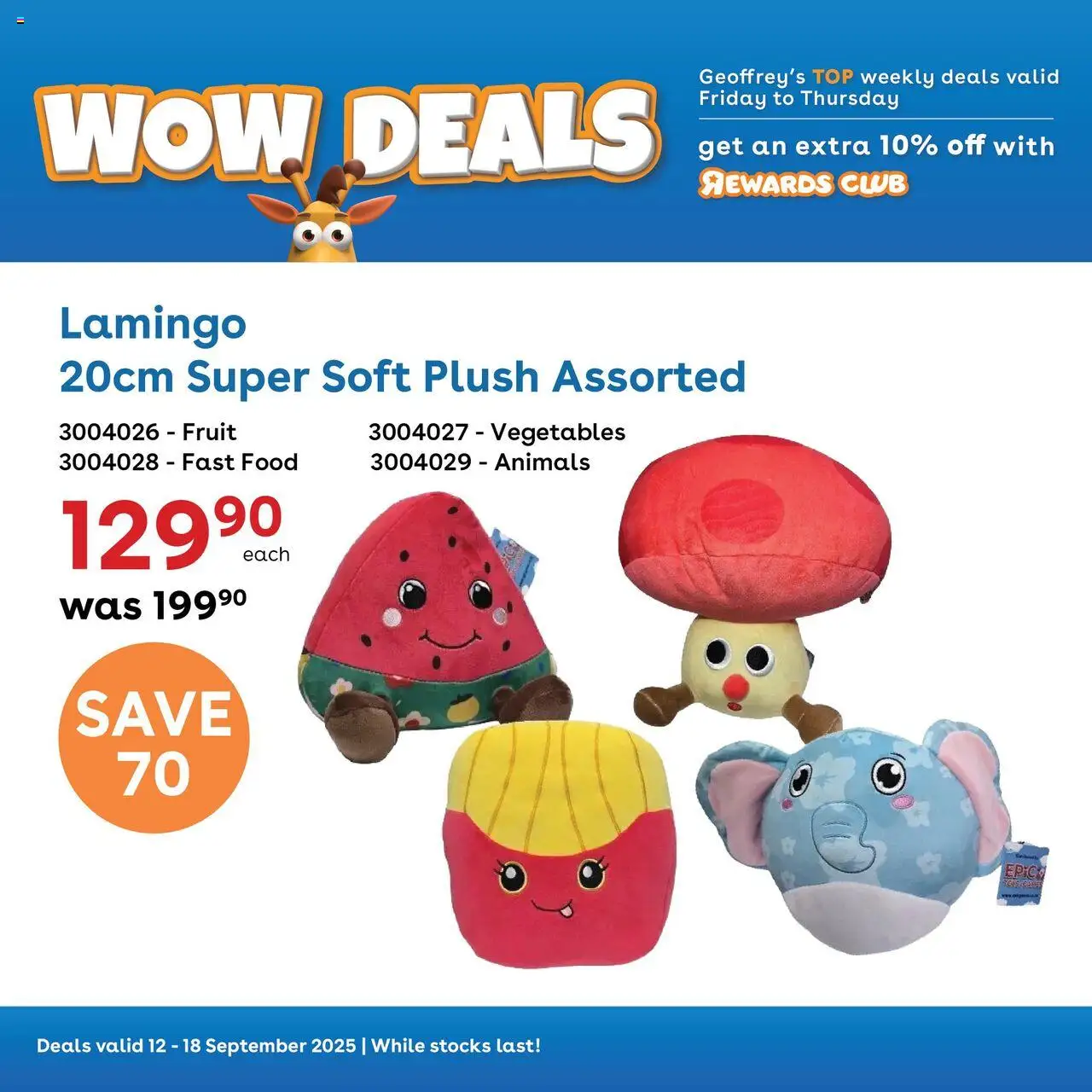 New Toys R Us catalogue – valid from 12.09.2025 | Page: 7 | Products: Vegetables, Fruit