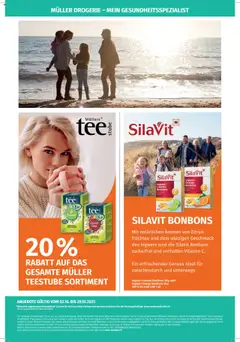 SILAVIT BONBONS Ingwer-Limette Bonbons 50g, Ginger-Lime candies with natural citrus flavors and the spicy taste of ginger, sugar-free and contain vitamin C. ab 02.10.2025 gültig | Seite: 4 | Produkte: Tee, Limette