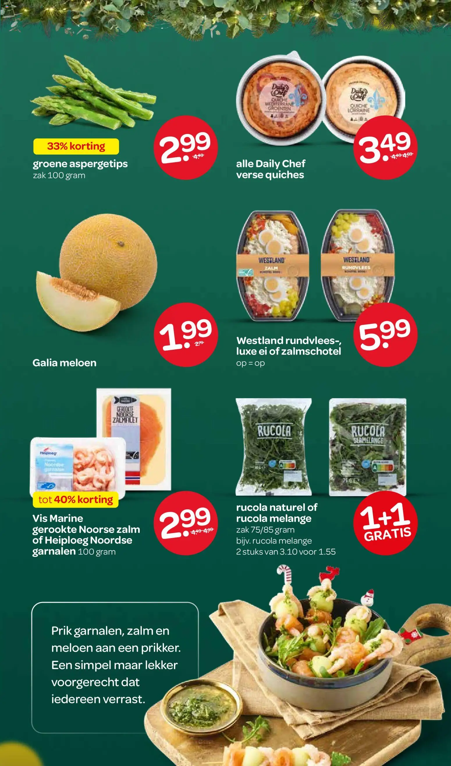 {H1} | Pagina: 9 | Producten: Rucola, Vis, Zalm, Groenten