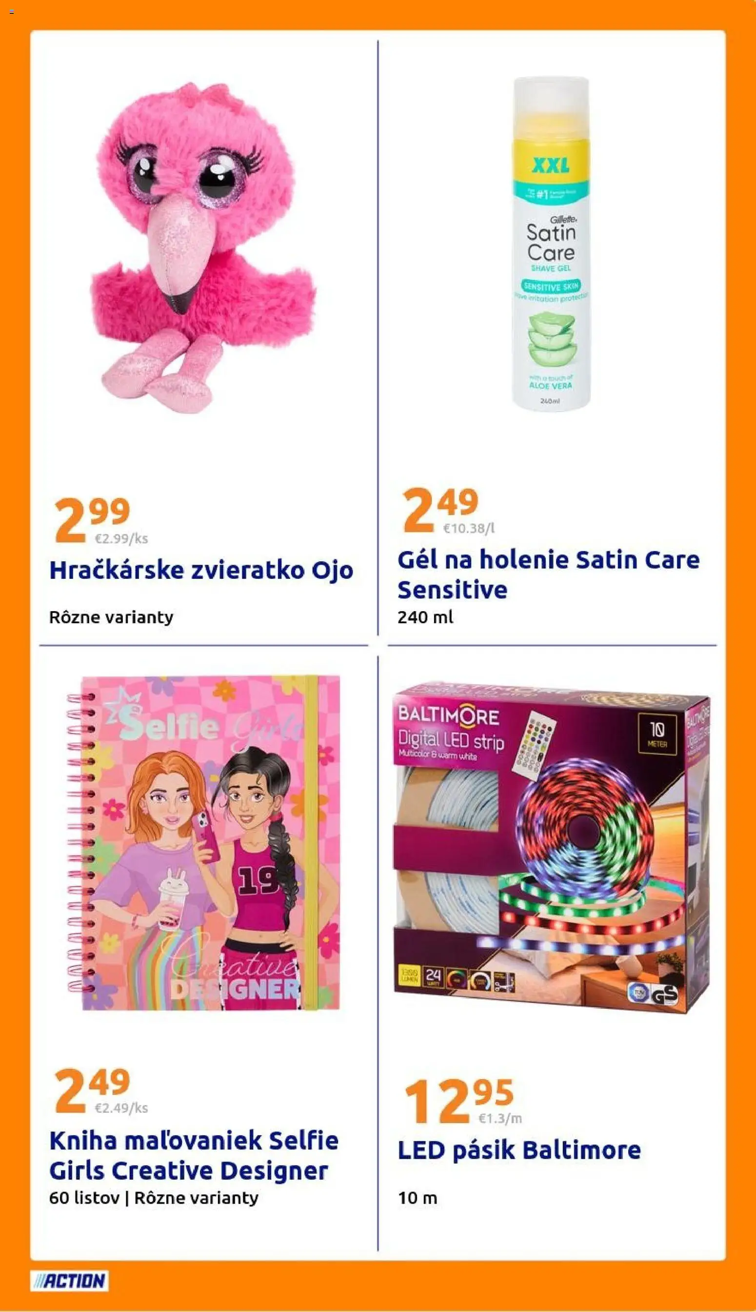 Nové Action akcie – leták je platný od 15.04.2026 | Strana: 21 | Produkty: Led pásik, Led, Kniha