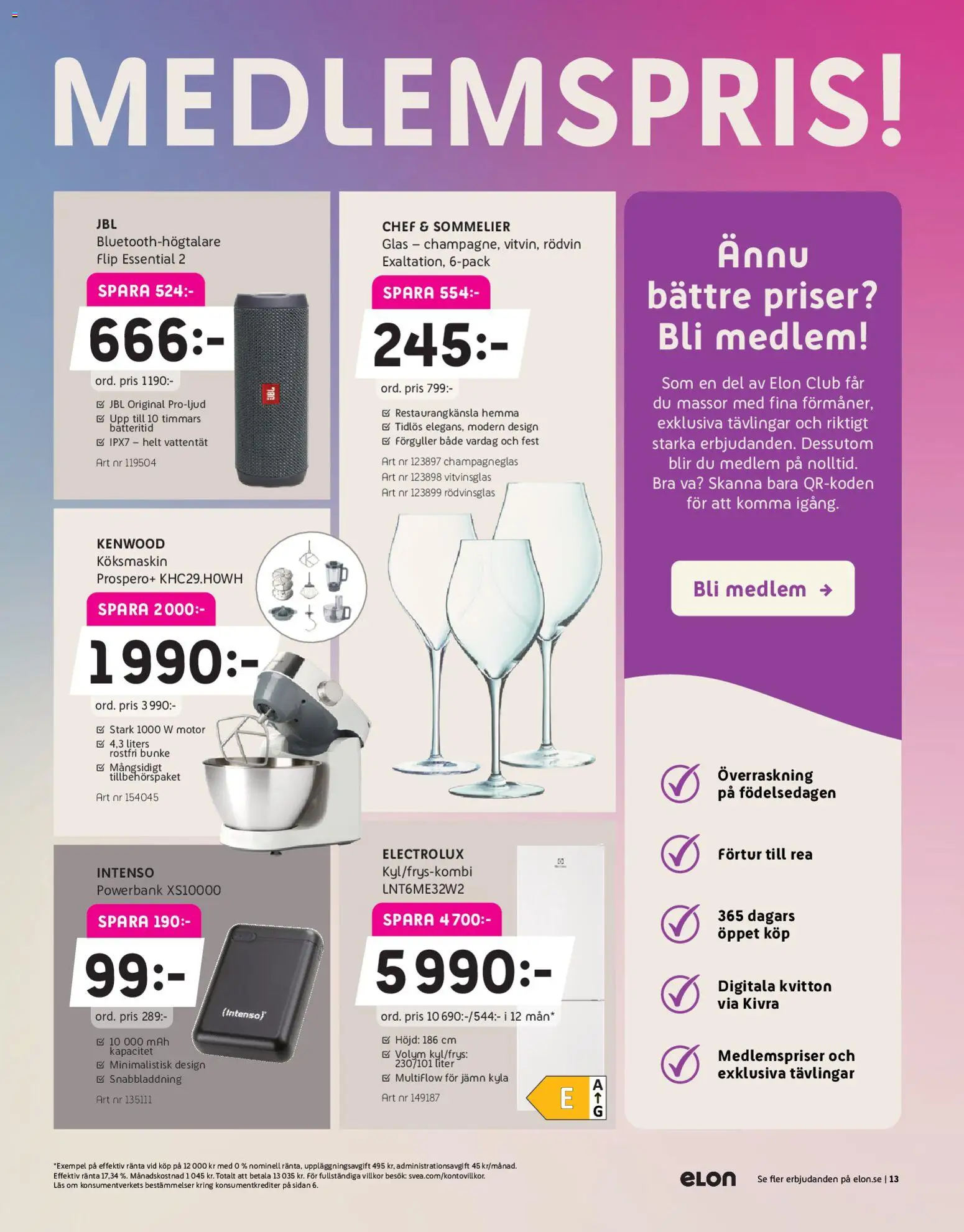 Elon reklamblad aktuell från 27.04.2026 | Sida: 13 | Produkter: Powerbank