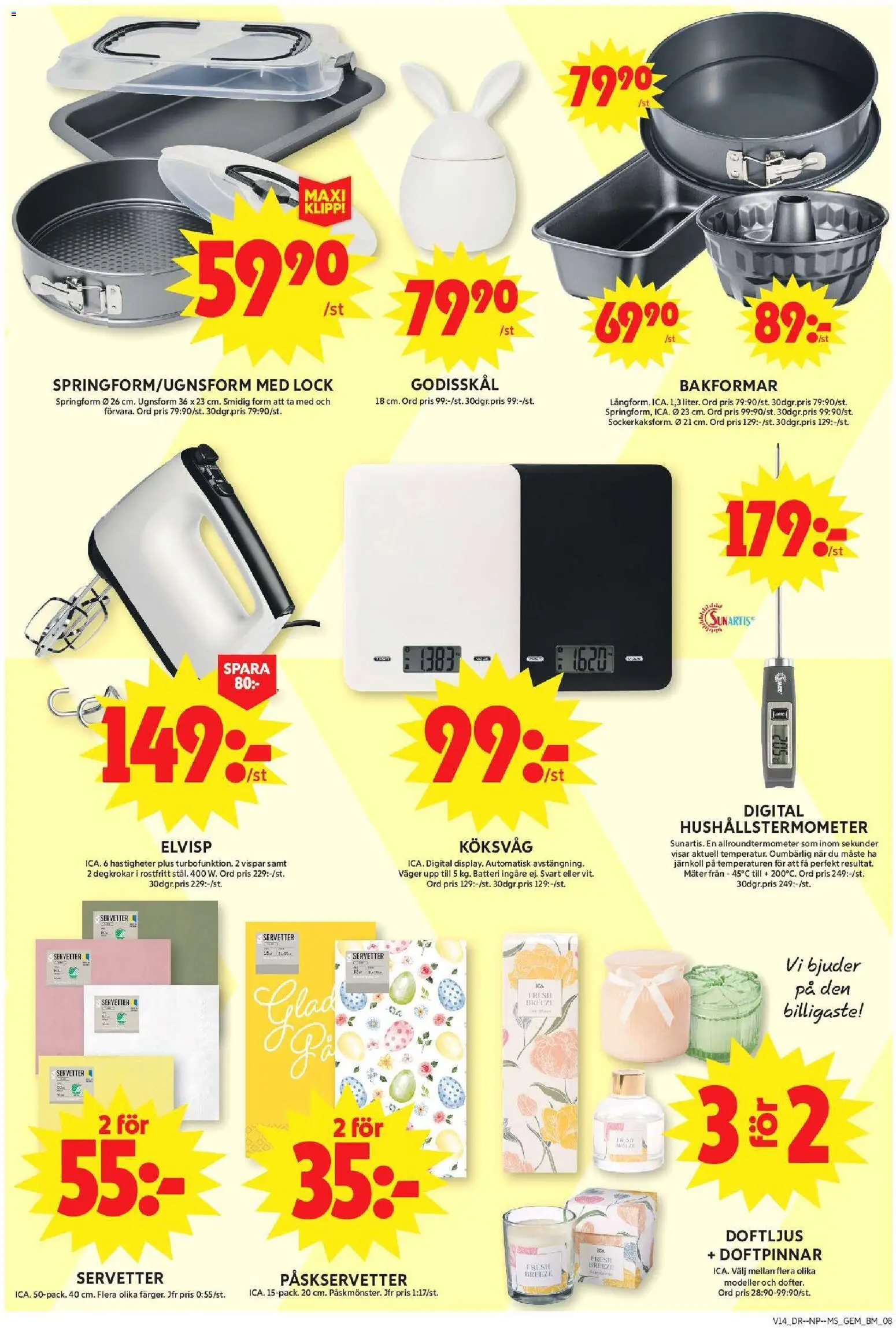 ICA Maxi reklamblad aktuell från 30.03.2026 | Sida: 13