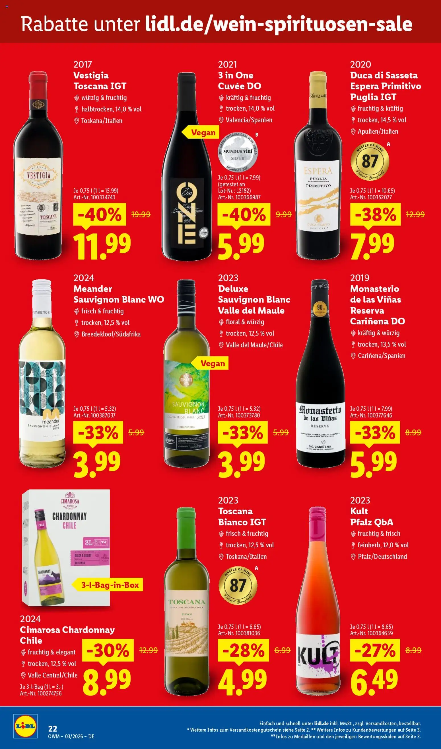 Lidl - Prospekt – gültig ab 01.03.2026 | Seite: 22