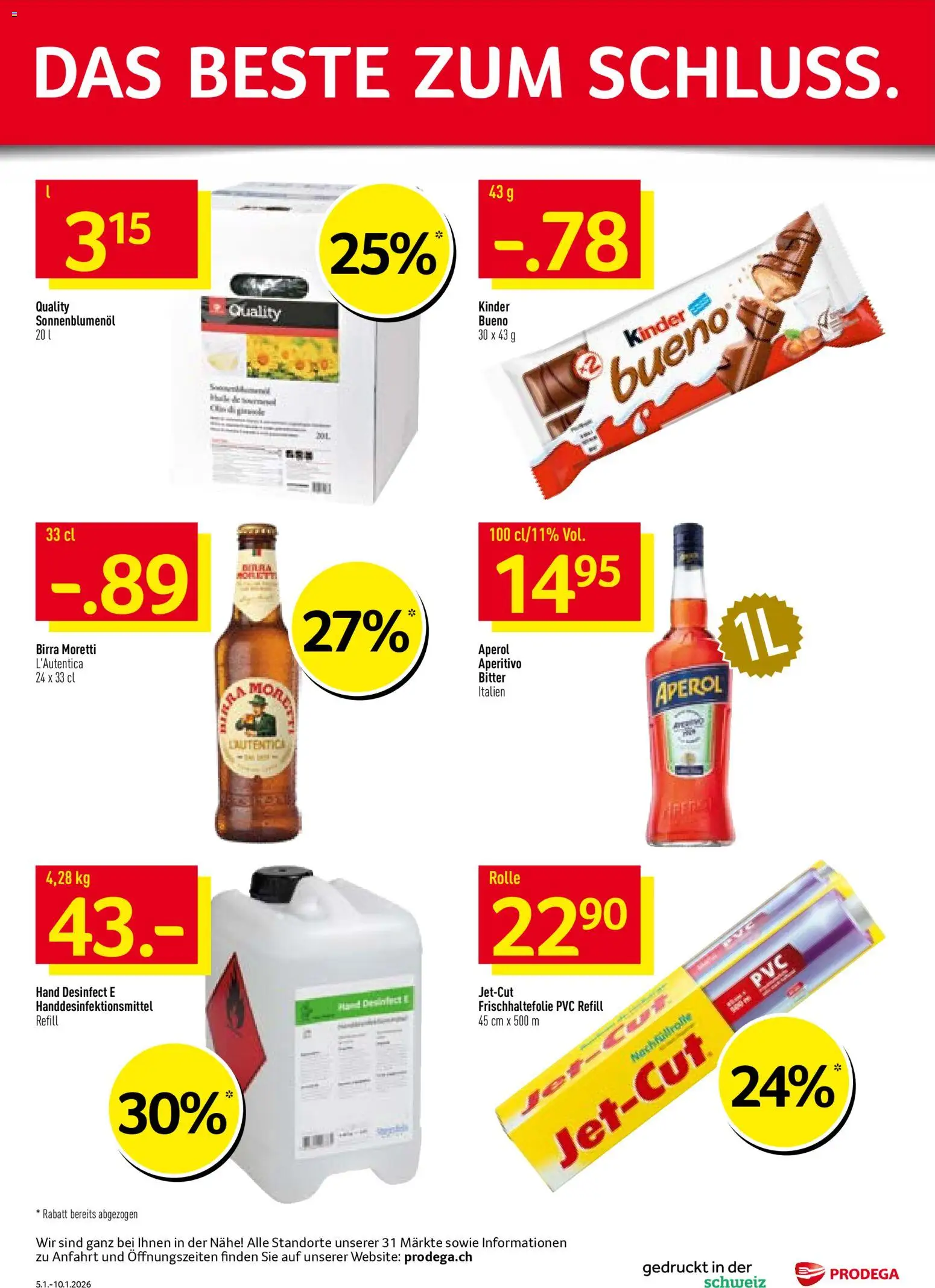 Prodega Aktionen – gültig ab 05.01.2026 | Seite: 40