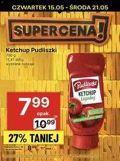 Delikatesy Centrum Gazetka od 15.05.2025 | Strona: 3 | Produkty: Ketchup, Ketchup pudliszki, Delikatesy