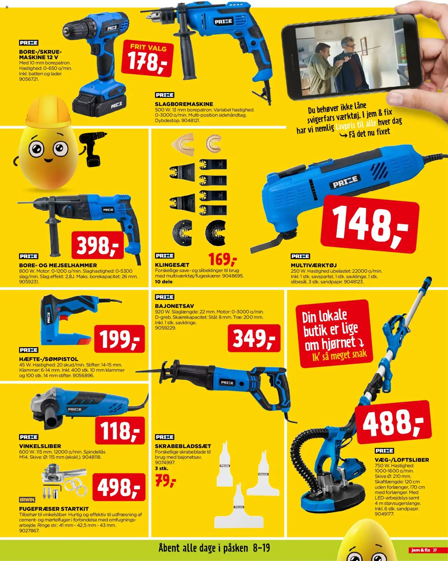 Jem & fix tilbudsavis – gyldig fra 29.03.2026 | Side: 37 | Produkter: Batteri