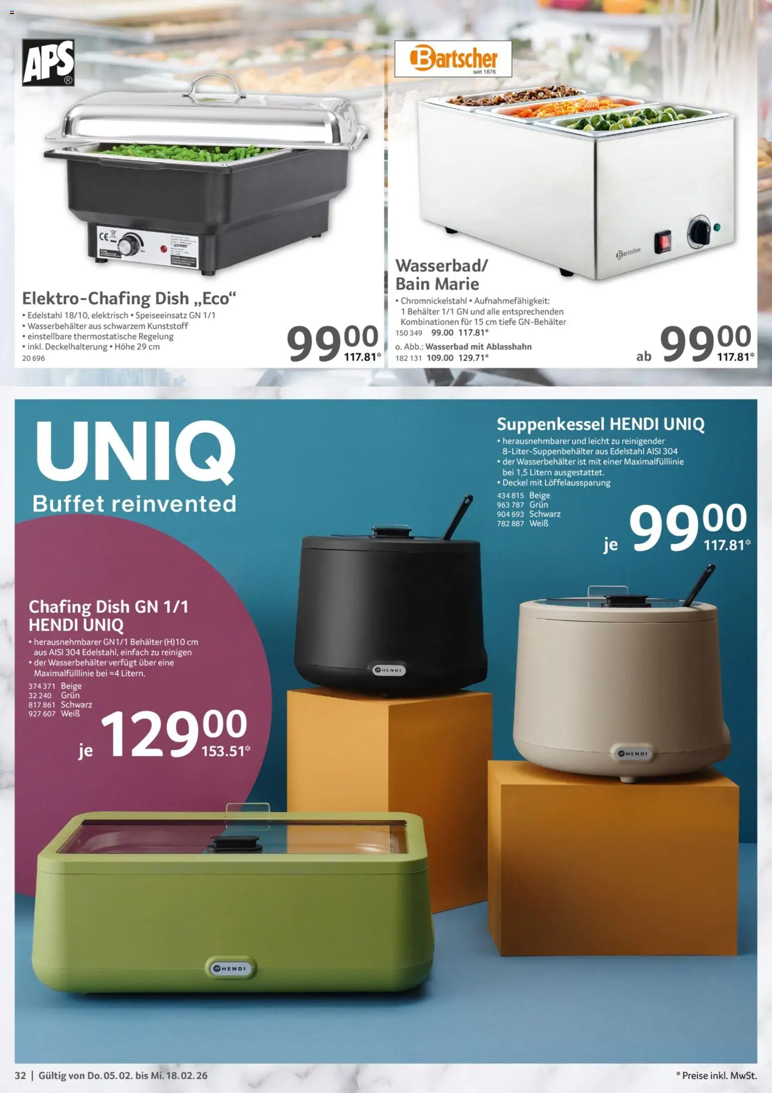 Selgros Gastronomie – gültig ab 05.02.2026 | Seite: 32