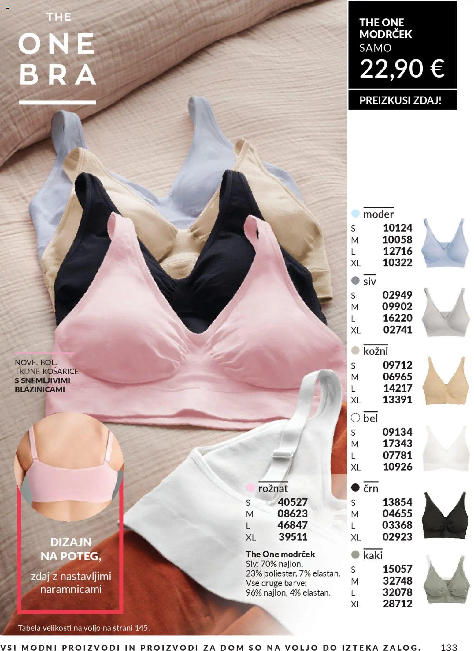 Novi Avon katalog ponudbe – veljaven od 29.12.2025 | Stran: 133 | Izdelki: Kaki, Modrcek