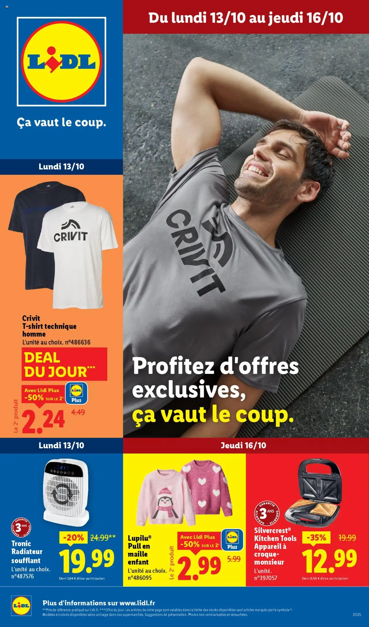 {H1} | Page: 1 | Produits: Sandwich, Radiateur, T-shirt, Pull