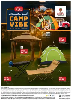 Preview of Nesto - Camp vibe valid from 24.10.2025