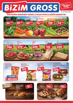 23.04.2026 tarihinden itibaren geçerli olan Bizim Toptan kataloğu önizlemesi | Sayfa: 2