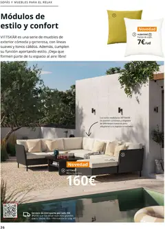 Vista previa Catálogo IKEA Muebles de exterior válido desde el 17.12.2025 | Página: 36 | Productos: Muebles, Funda, Cojín, Mesa