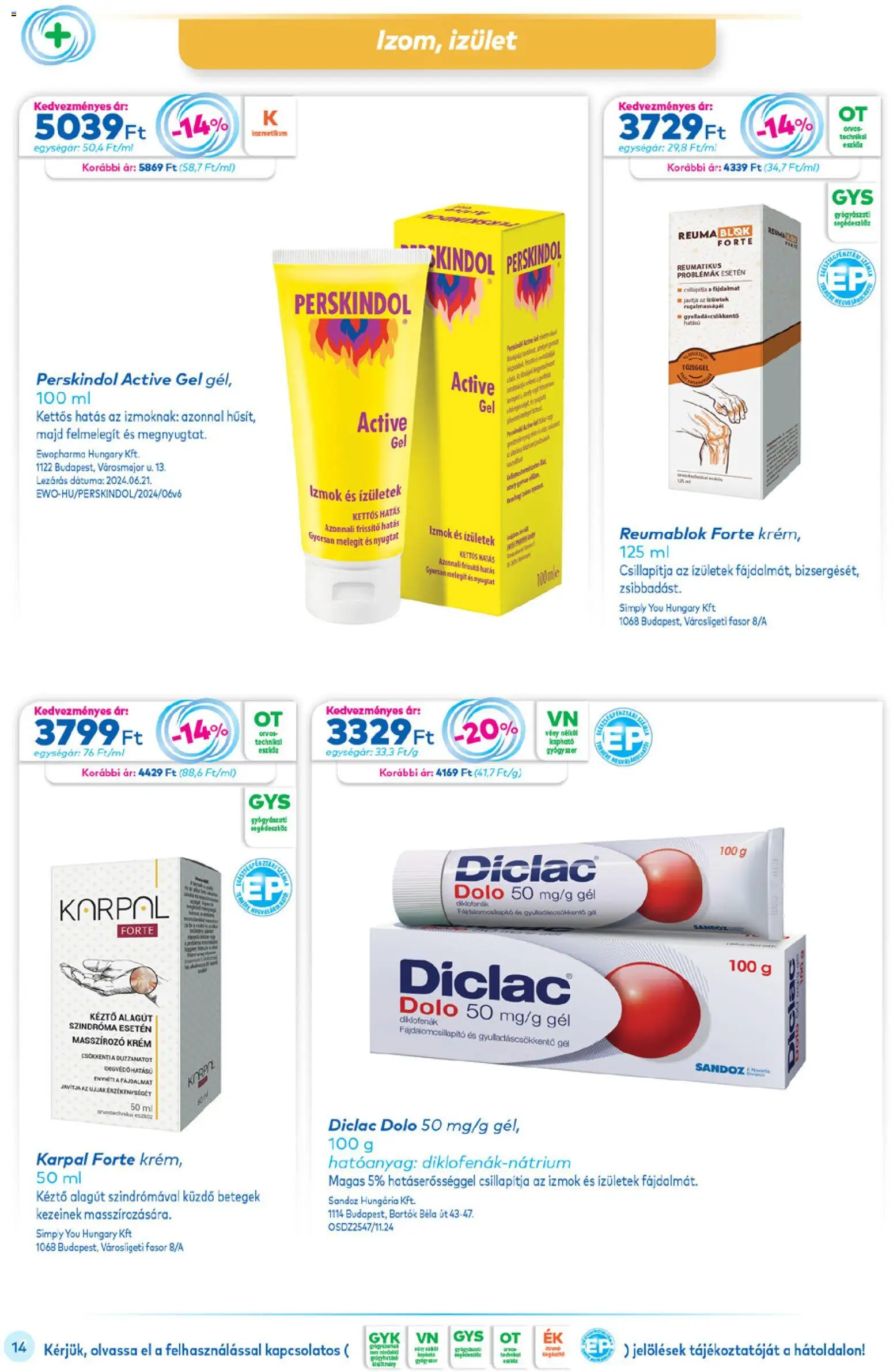 Gyöngy Patikák akciós ujság - amely érvényes a következő dátumtól: 01.11.2025 | Oldal: 14