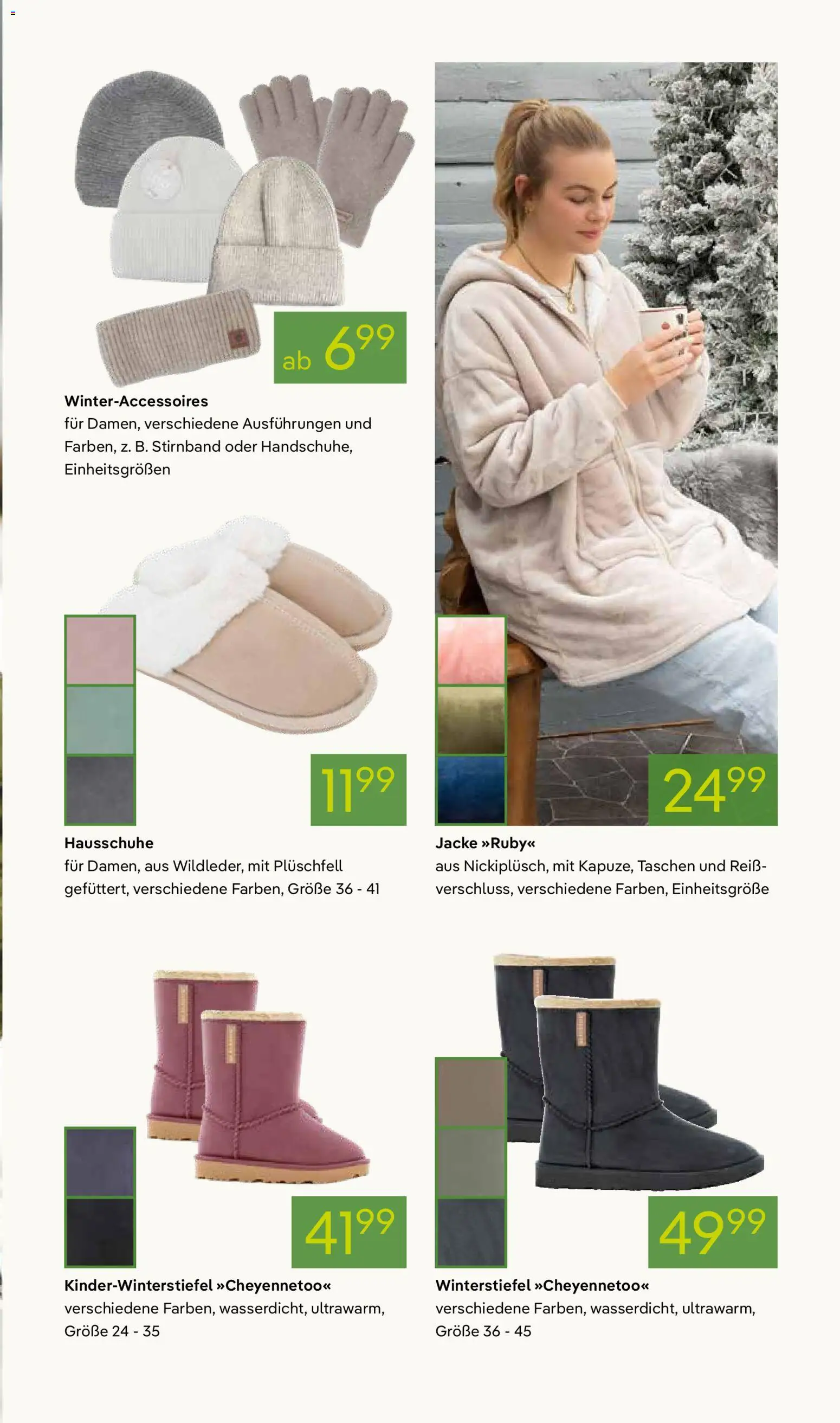 Pflanzen-Kölle Weihnachtsmarkt-Prospekt – gültig ab 10.11.2025 | Seite: 19 | Produkte: Jacke, Hausschuhe