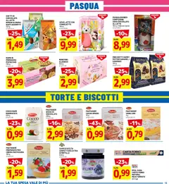 Anteprima del volantino D Più volantino valido a partire dal 05.03.2026 | Pagina: 13 | Prodotti: Crema, Latte, Pallone, Amaro