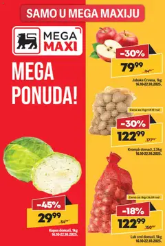 Maxi katalog - pregled Maxi kataloga - važi od 16.10.2025 | Strana: 24 | Proizvode: Krompir, Kupus